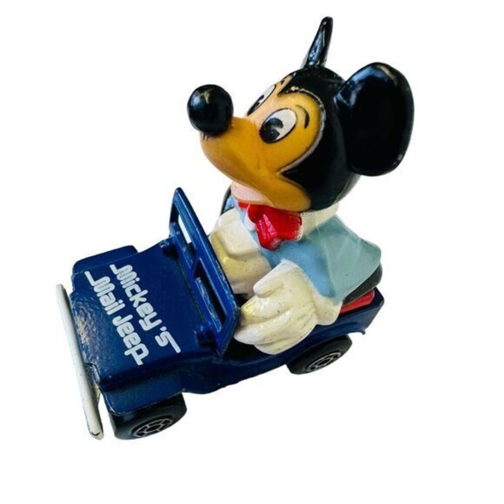 Matchbox Lesney Disney Series #3 Goofy #586 Mickey's Mouse Mail Jeep Blue 1979 - Picture 6 of 16